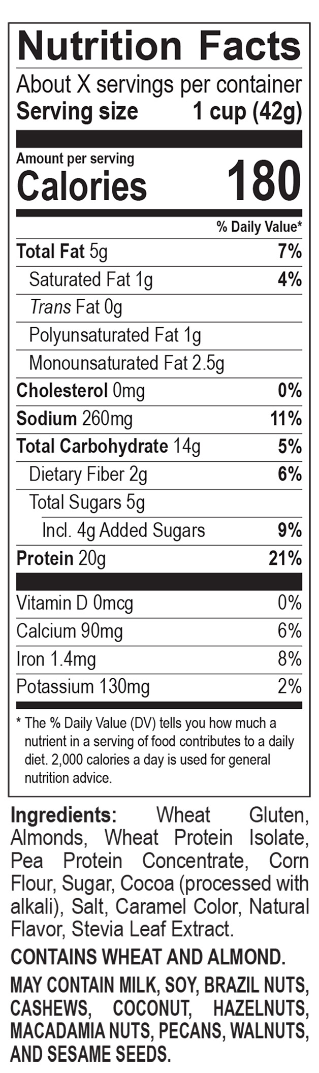 Premier Protein Chocolate Almond Cereal